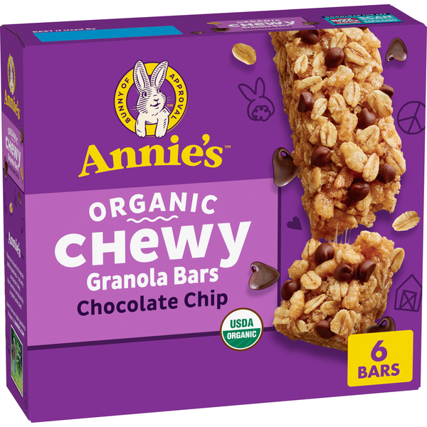 Annie's Organic Chocolate Chip Chewy Granola Bars