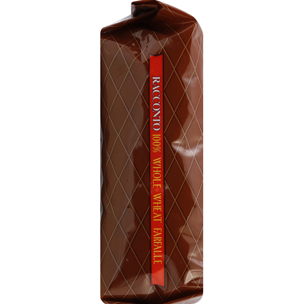 Racconto Italian Foods Farfalle, 100% Whole Wheat, No. 85