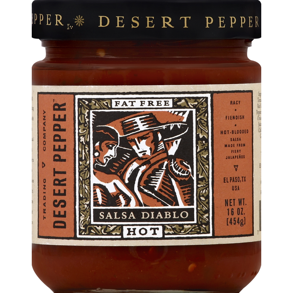 Desert Pepper Trading Co. Salsa, Diablo, Hot
