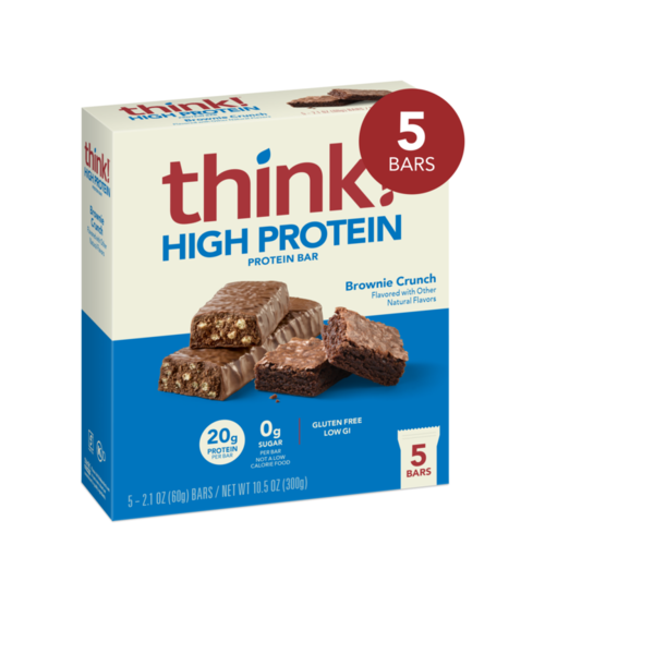 think! Brownie Crunch High Protein Bars