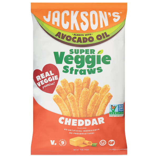 Jackson's Super Cheddar Veggie Straws