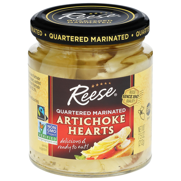 Reese's Quartered Marinated Artichoke Hearts