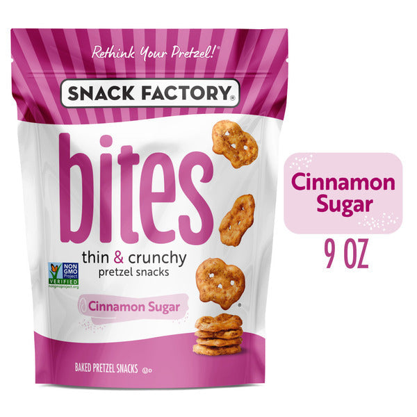 Snack Factory  Cinnamon Sugar Pretzels