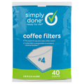 Simply Done Coffee Filters, #4