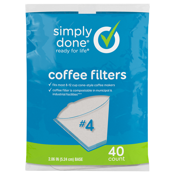 Simply Done Coffee Filters, #4
