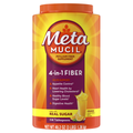 Metamucil 4-in-1 Psyllium Fiber Supplement, Real Sugar Orange