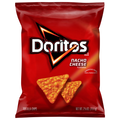 Doritos Tortilla Chips, Nacho Cheese Flavored