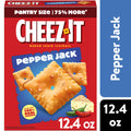 Cheez-It Pepper Jack Cheese Crackers, Baked Snack Crackers, 12.4 oz