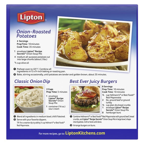 Lipton Soup And Dip Mix Onion