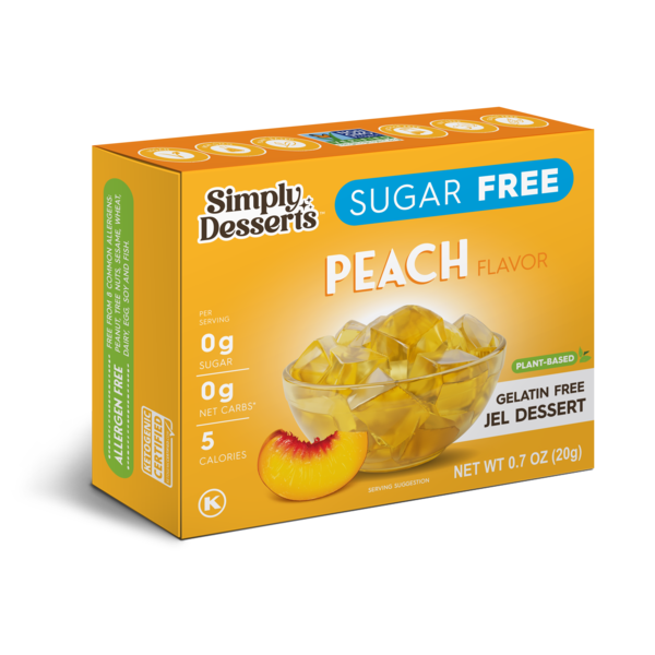 Simply Desserts Sugar Free Peach Jel