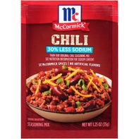 McCormick Less Sodium Chili Seasoning Mix️
