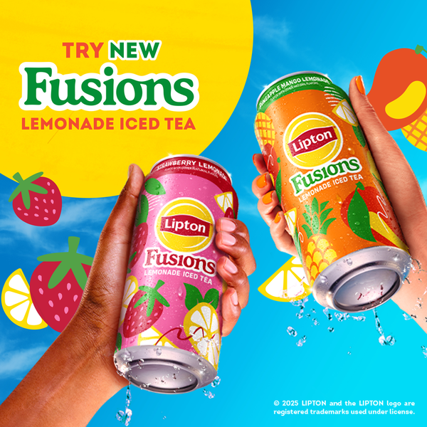 Lipton Fusions Iced Tea Strawberry Lemonade 16 Fl Oz