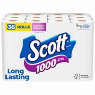 Scott 1000 Toilet Paper, Septic-Safe, Toilet Tissu...
️