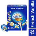 International Delight Coffee Creamer Singles, French Vanilla, Shelf Stable Flavored Creamer, 24 Ct, 0.44 FL OZ, Pre-Portioned Creamers