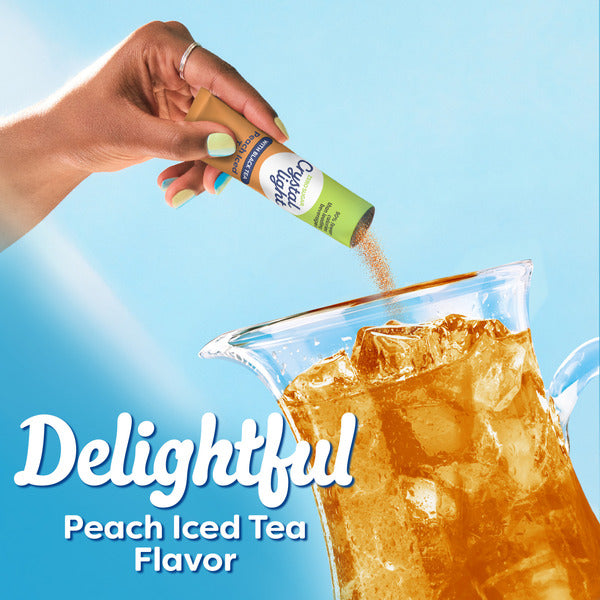 Crystal Light Peach Iced Tea Artificially Flavored Powdered Drink Mix