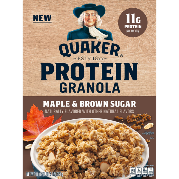 Quaker Protein Granola, Maple & Brown Sugar