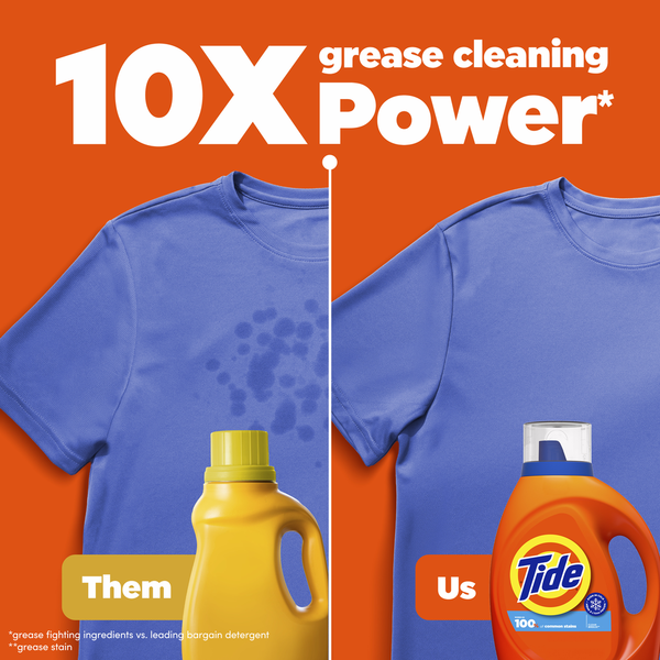Tide Liquid Detergent, Clean Breeze