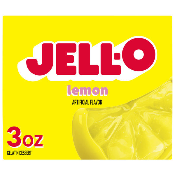 Jell-O Lemon Gelatin Dessert Mix