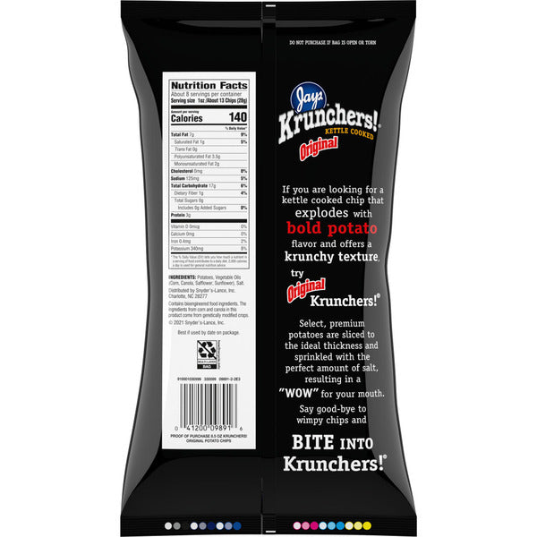 Krunchers  Original Kettle Cooked Potato Chips