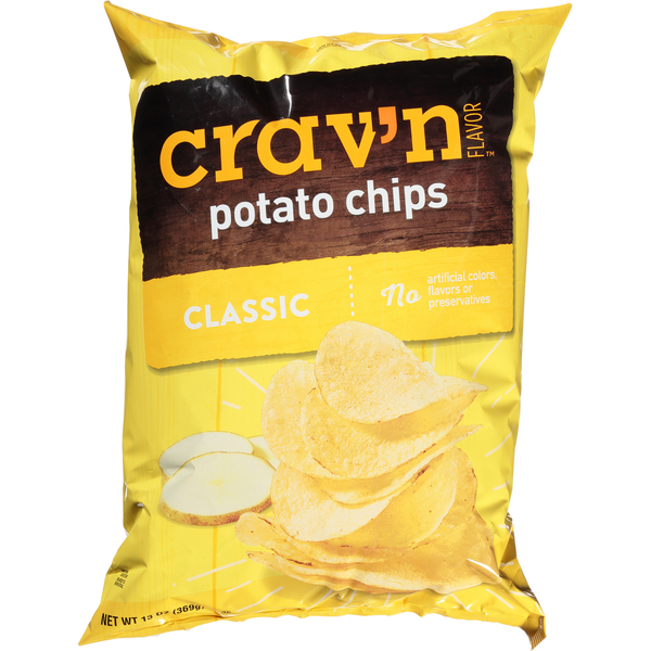 Crav'n Flavor Potato Chips, Classic