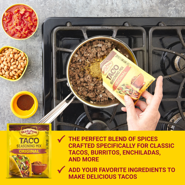 Old El Paso Taco Seasoning Mix, Original Flavor