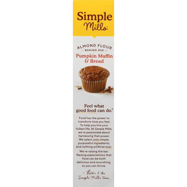 Simple Mills  Almond Flour Pumpkin Muffin & Bread Baking Mix
