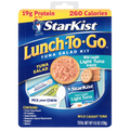 StarKist Lunch-To-Go Tuna Salad Kit Wild Caught Light Tuna in Water