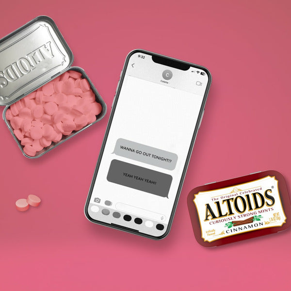 Altoids Cinnamon Sugar Free Breath Mints Single Pack