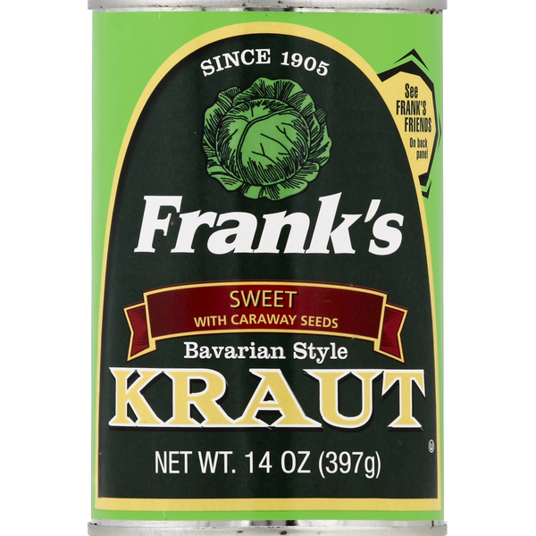 Frank's Kraut, Bavarian Style, Sweet