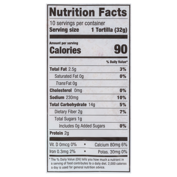 La Banderita Organic Fajita Flour Tortillas