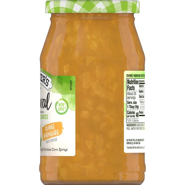 Smucker's Natural Orange Marmalade Fruit Spread