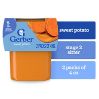 Gerber Stage 2 Baby Food Sweet Potato Puree Tubs B...
️