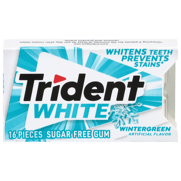Trident Sugar Free Wintergreen Gum