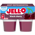 Jell-O Black Cherry Sugar Free Refrigerated Gelatin