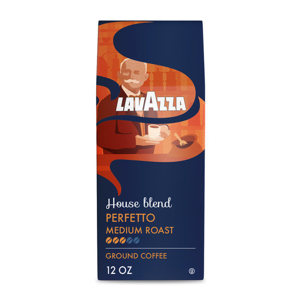 Lavazza Coffee, Ground, Medium Roast, House Blend Perfetto