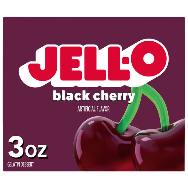 Jell-O Black Cherry Gelatin Dessert Mix