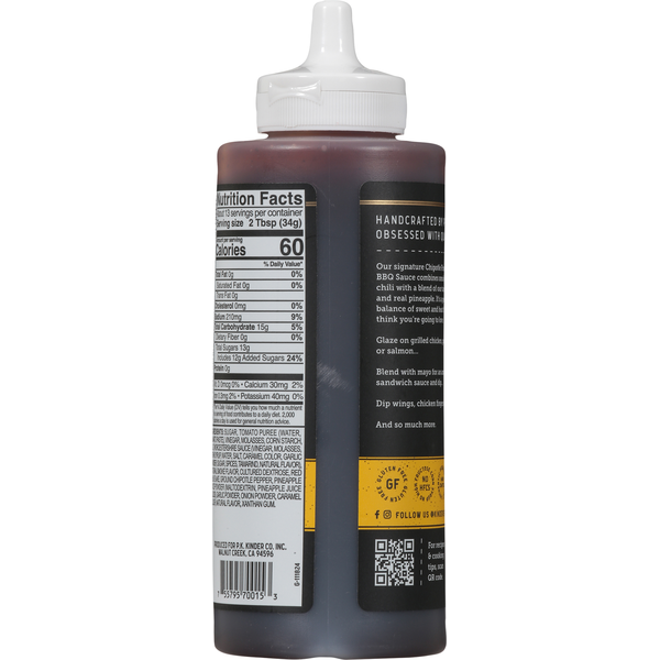 Kinder's Chipotle Pineapple BBQ Sauce