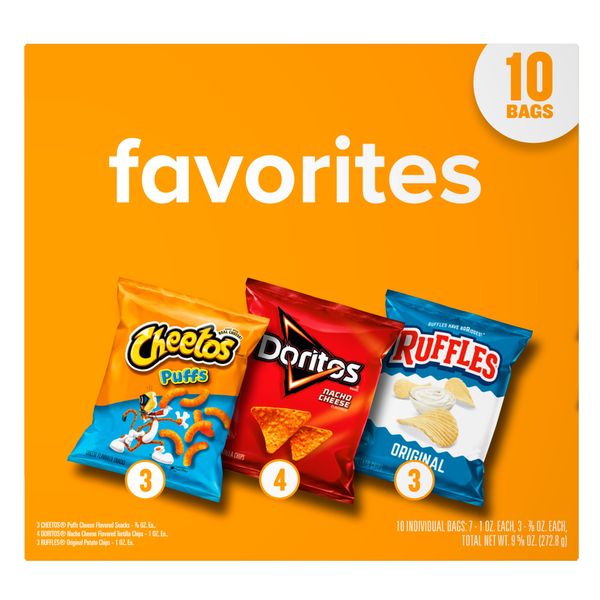 Frito-Lay Snacks Favorites Mix Variety Packs