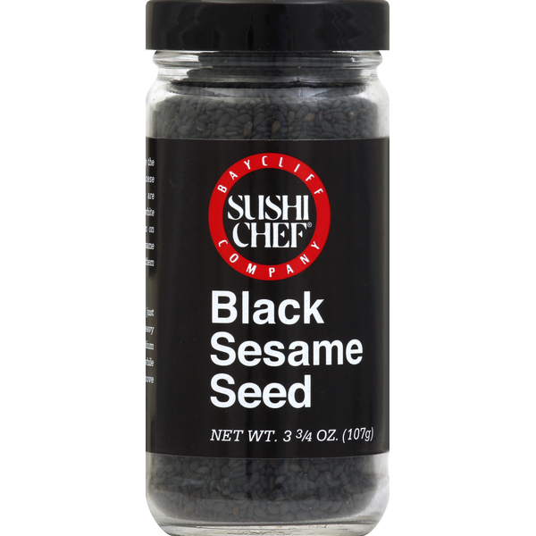 Sushi Chef Sesame Seed, Black