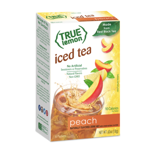 True Lemon Peach Iced Tea Drink Mix