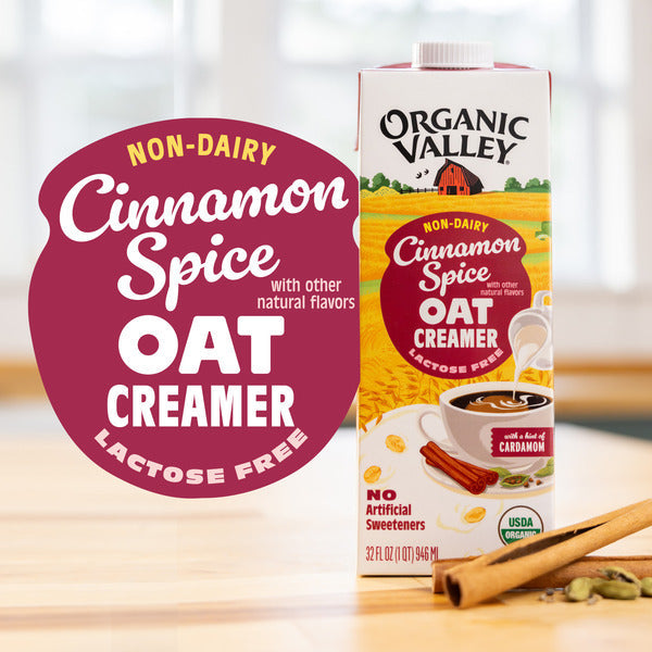 Organic Valley® Cinnamon Spice Organic Oat Creamer