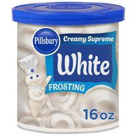 Pillsbury Creamy Supreme White Frosting, 16 Oz Tub️