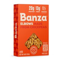 Banza Elbows Pasta, Gluten Free, High Protein, Low...
️