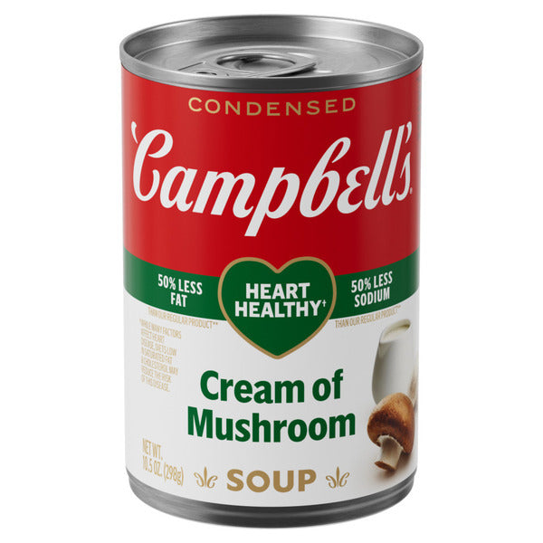 Campbell's Heart Healthy Cream of Mushroom Soup