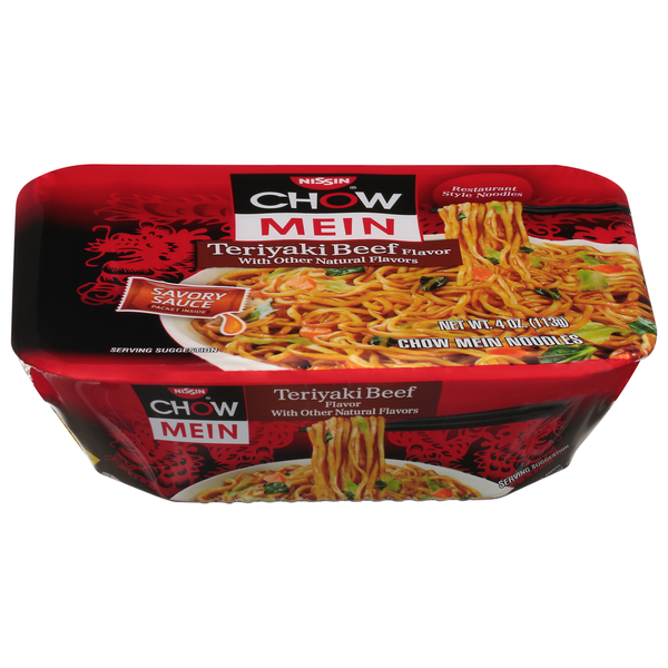 Nissin Teriyaki Beef Flavor Noodles