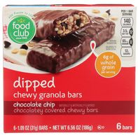 Food Club Chocolate Chip Dipped Chocolatey Covered...
️