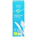 Simply Done Plastic Cutlery - Forks, Knives & Spoo...
️
