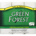 Green Forest Paper Towels, 100% Recycled, Size Your Own, Two-Ply