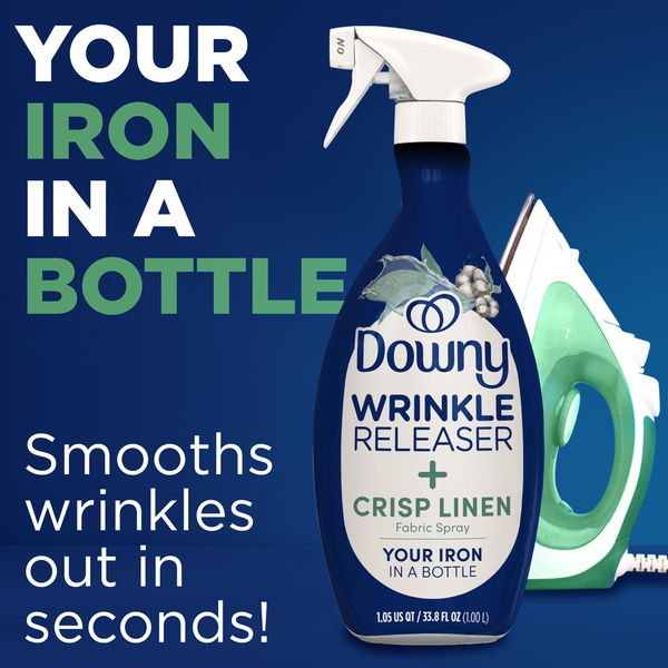 Downy Wrinkle Releaser + Crisp Linen Fabric Spray
