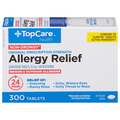 TopCare Allergy Relief, Non-Drowsy, Original Prescription Strength, 10 mg, Tablets